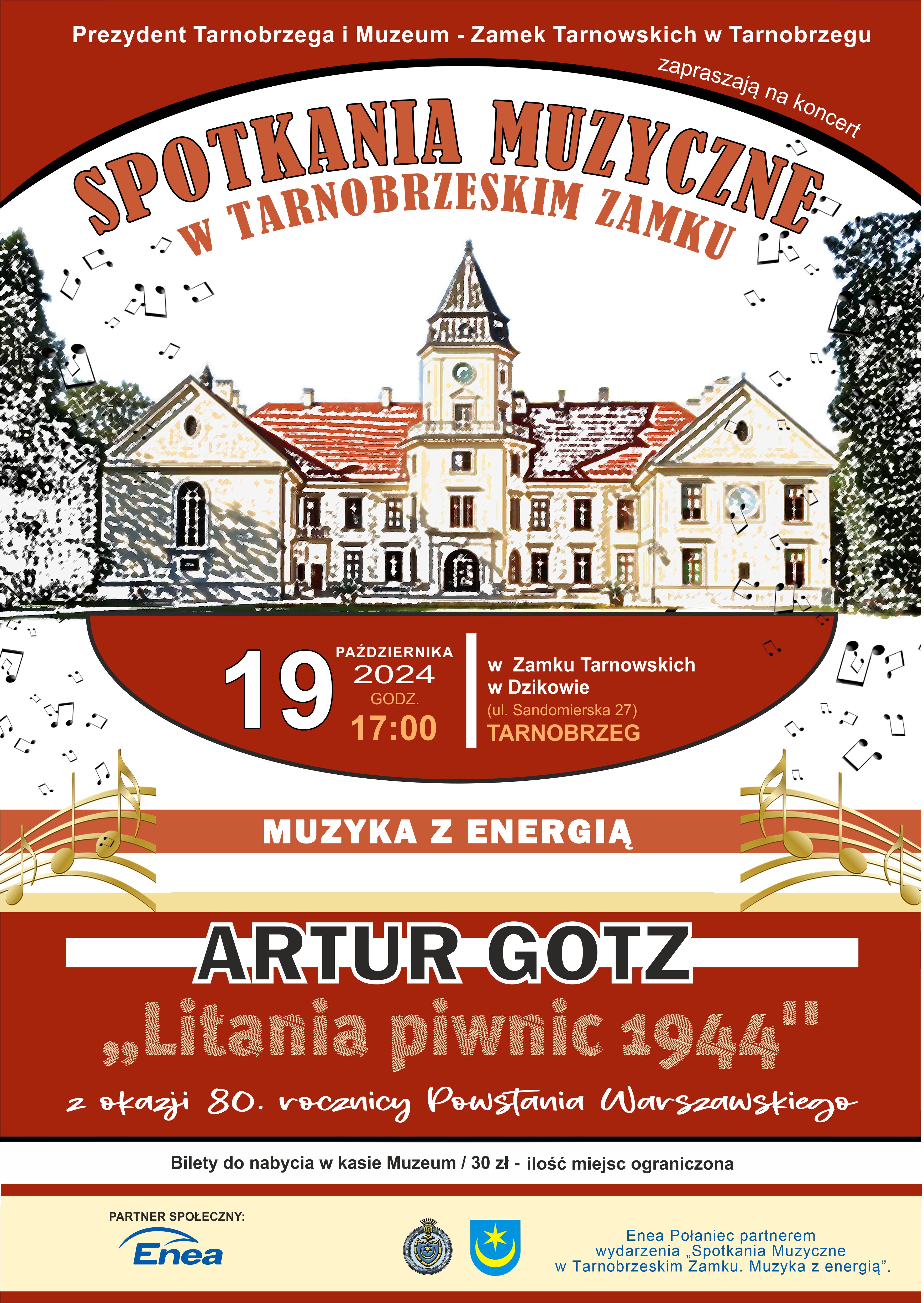 Muzyka z Energią - Artur Gotz w koncercie "Litania piwnic 1944"